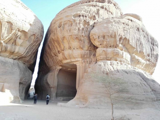 Mengunjungi kota Madain Saleh, jejak azab Allah kepada Kaum Tsamud