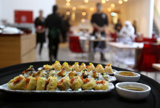 Sensasi kelezatan sushi rasa Arab