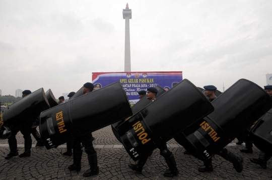 Kapolri Tito pimpin apel Mantap Praja Jaya