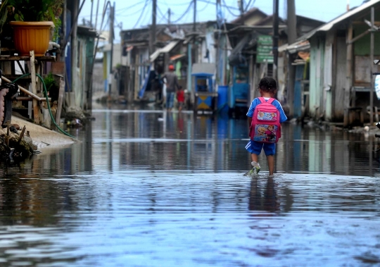 Dampak reklamasi Pulau D bikin banjir rob di Tangerang tak surut