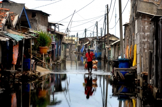 Dampak reklamasi Pulau D bikin banjir rob di Tangerang tak surut