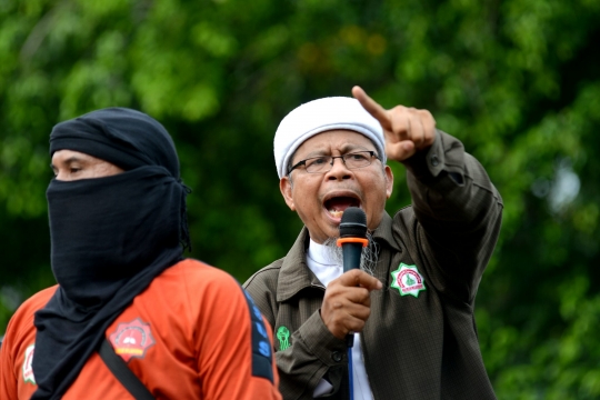 Laskar Mujahidin geruduk acara penganut Syiah di Balai Sudirman