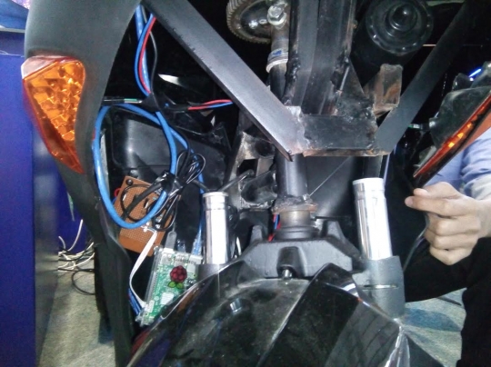 Sepeda motor cerdas untuk kaum difable