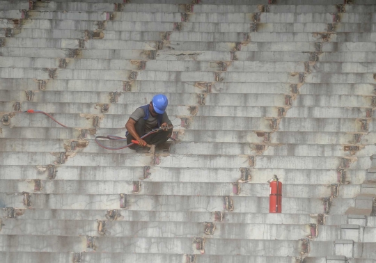 Melihat renovasi total Stadion GBK