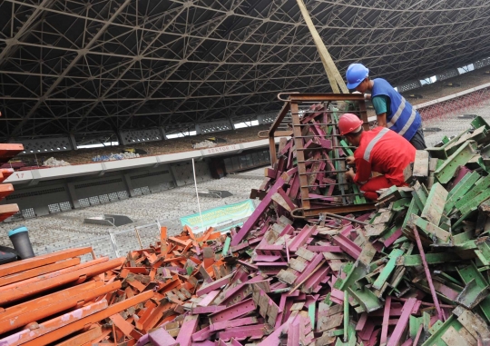 Melihat renovasi total Stadion GBK