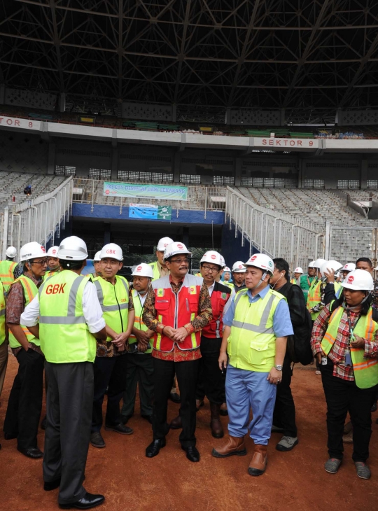 Melihat renovasi total Stadion GBK