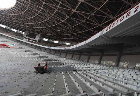 Melihat renovasi total Stadion GBK