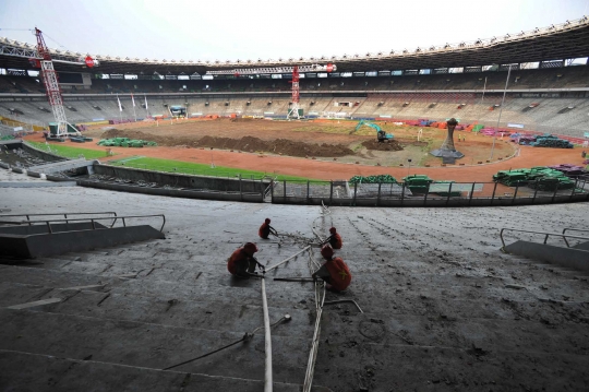 Melihat renovasi total Stadion GBK