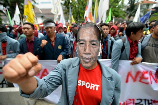 Aksi BEM se-Indonesia tagih Nawacita Jokowi-JK