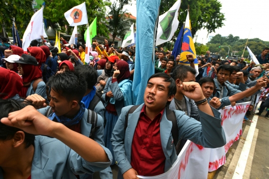 Aksi BEM se-Indonesia tagih Nawacita Jokowi-JK