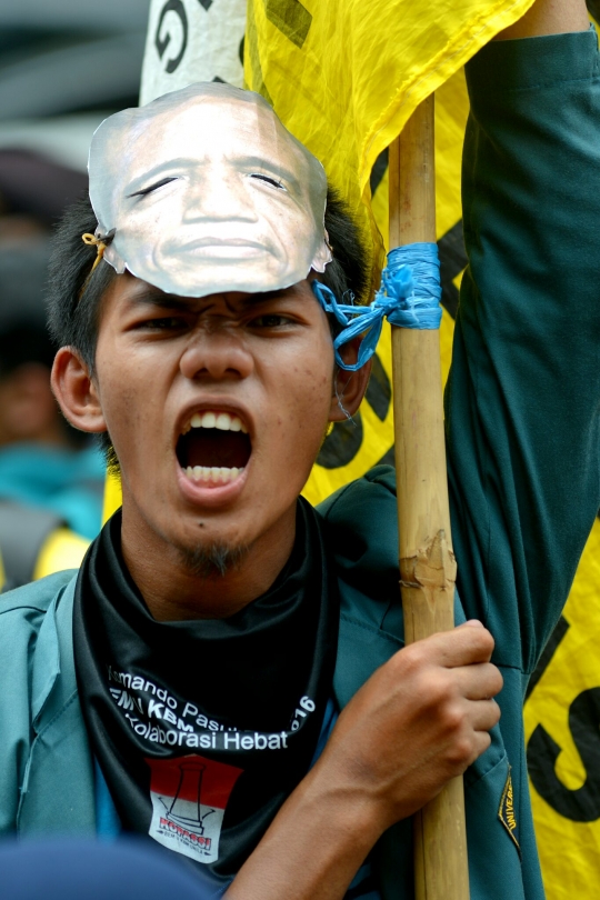 Aksi BEM se-Indonesia tagih Nawacita Jokowi-JK