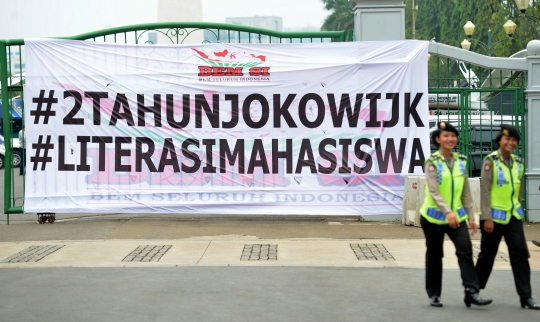 Aksi BEM se-Indonesia tagih Nawacita Jokowi-JK