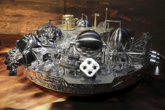 Melihat lebih dekat pesawat penjelajah Mars, Schiaparelli
