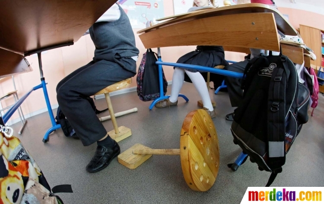 Foto : Ini cara jitu sekolah Rusia tingkatkan konsentrasi 