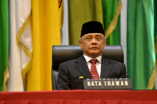 Nata Irawan resmi jabat Plt Gubernur Banten gantikan Rano Karno