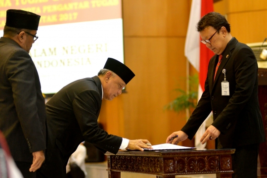 Nata Irawan resmi jabat Plt Gubernur Banten gantikan Rano Karno