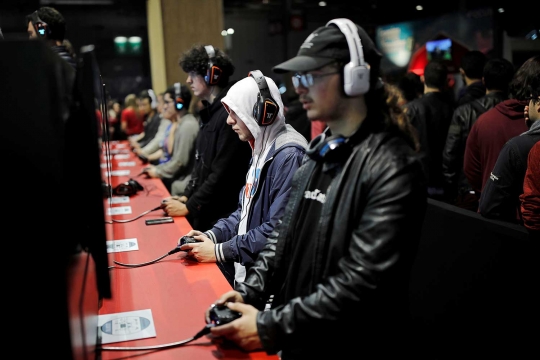 Para pecandu game ramaikan acara Paris Games Week