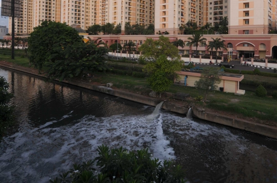 Pencemaran sungai di Jakarta didominasi limbah rumah tangga