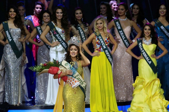 Pesona Katherine Espin, pemenang Miss Earth 2016