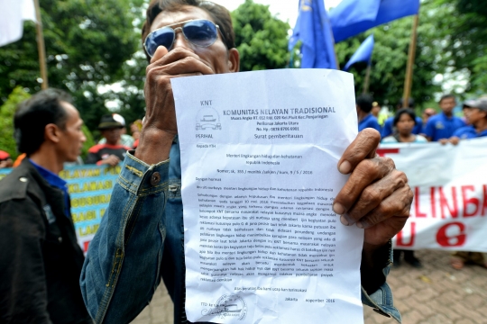Nelayan Angke tuntut izin reklamasi Teluk Jakarta dicabut