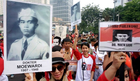 Mensos gelar kegiatan jalan sehat jelang Hari Pahlawan di CFD