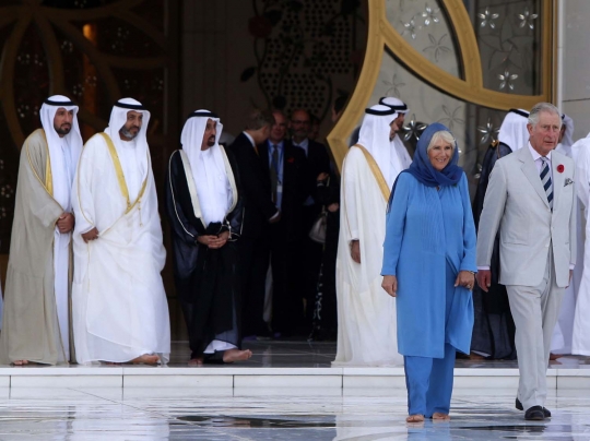 Pangeran Charles kunjungi Masjid Syekh Zayed di Abu Dhabi