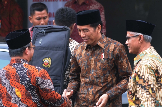 Jokowi sambangi Kantor Pusat Dakwah Muhammadiyah