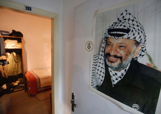 Mengenang kehidupan Yasser Arafat di museum Palestina