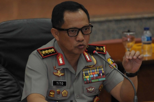 Kapolri angkat bicara terkait status tersangka Ahok