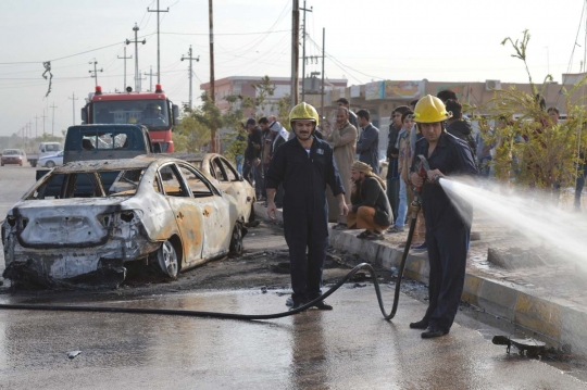 Bom mobil hantam pesta pernikahan di Irak, 17 orang tewas