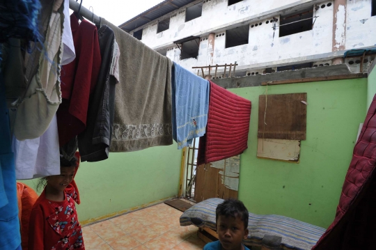 Melihat Rusun Penjaringan yang terbengkalai