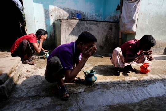 Menengok kondisi muslim Rohingya yang lari ke perbatasan Bangladesh