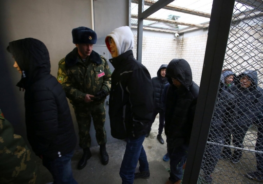Belasan warga Vietnam terperangkap di perbatasan Belarusia