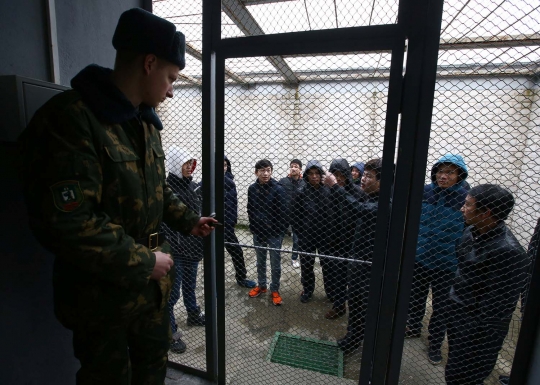 Belasan warga Vietnam terperangkap di perbatasan Belarusia