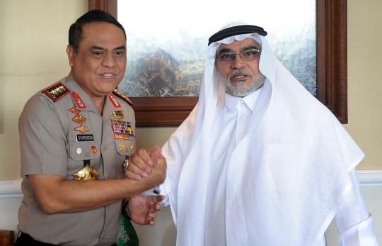 Wakapolri temui Dubes Arab bahas terorisme