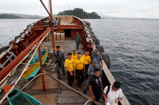 Ini kapal yang dijadikan pabrik sabu di FIlipina