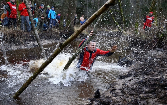 Keseruan lomba SAR di hutan bersuhu ekstrem Belarusia