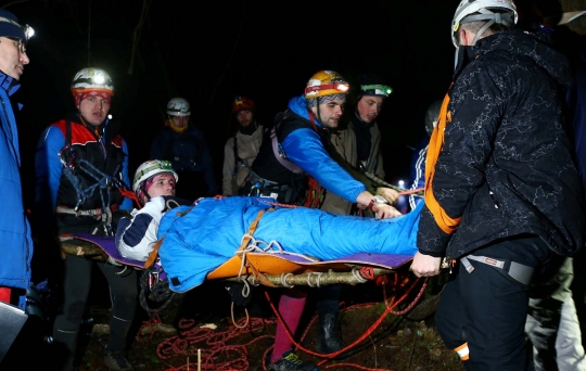 Keseruan lomba SAR di hutan bersuhu ekstrem Belarusia