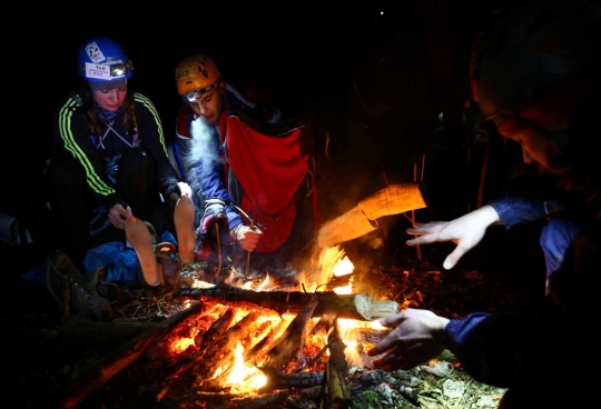 Keseruan lomba SAR di hutan bersuhu ekstrem Belarusia