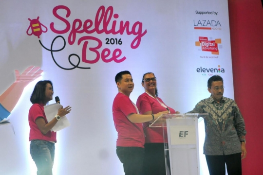 500 Siswa SD & SMP ikuti ajang EF Spelling Bee National Competition