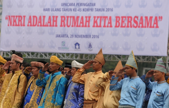 Presiden Jokowi hadiri perayaan HUT ke-45 Korpri