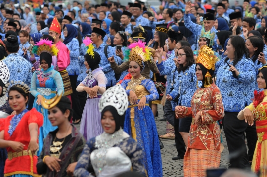 Presiden Jokowi hadiri perayaan HUT ke-45 Korpri