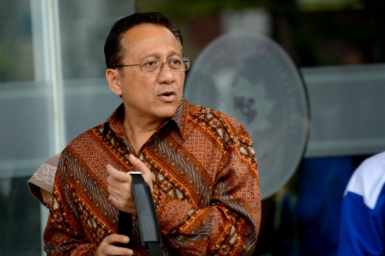 Ekspresi Irman Gusman usai eksepsi ditolak majelis hakim