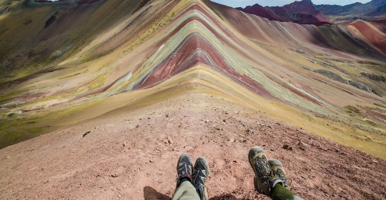 Rainbow Mountain, permata tersembunyi di Pegunungan Andes Peru