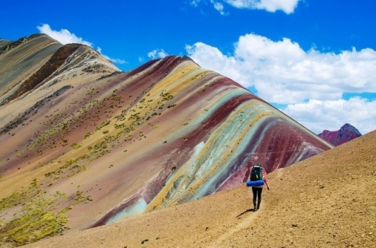 Rainbow Mountain, permata tersembunyi di Pegunungan Andes Peru