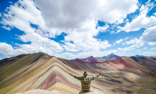 Rainbow Mountain, permata tersembunyi di Pegunungan Andes Peru