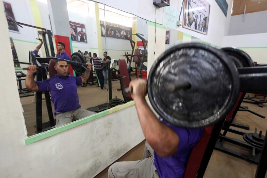 Intip pusat pelatihan para bodyguard di Gaza