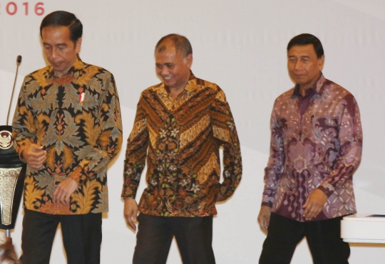 Presiden Jokowi buka Konferensi Nasional Pemberantasan Korupsi