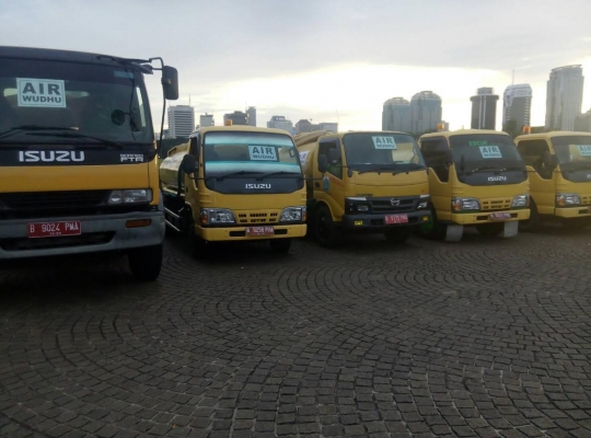 Persiapan jelang aksi damai 2 Desember di Monas