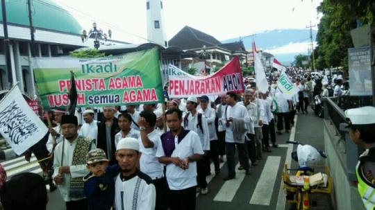 Berbagai aksi damai 2 Desember di sejumlah daerah di Indonesia